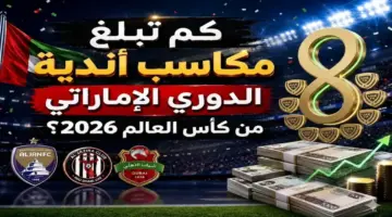 كم تبلغ مكاسب أندية الدوري الإماراتي من كأس العالم 2026؟